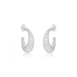 Brinco gota escamas renda italiana médio