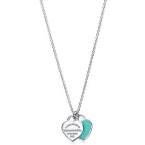 Colar tiffany co. azul