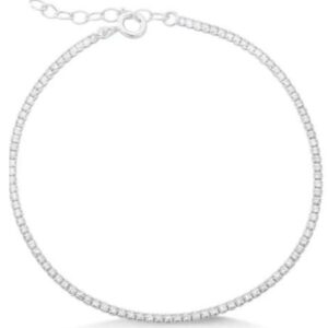 Pulseira riviera transparente