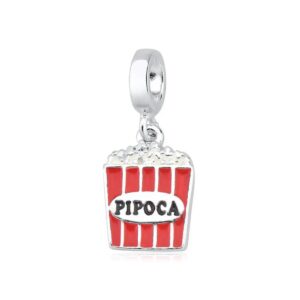 Berloque balde de pipoca