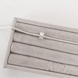 Berloque separador corações vazados