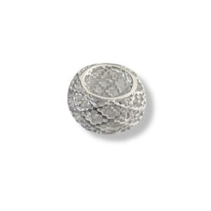 Berloque separador redondo vazado