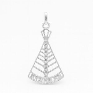 Pingente relogioso nossa senhora VAZADO