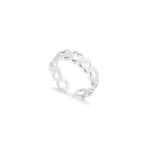 Anel infantil corações