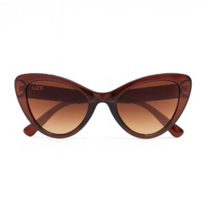 Óculos de sol  eyewear marrom gradiente