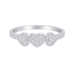 Anel orgânico coração